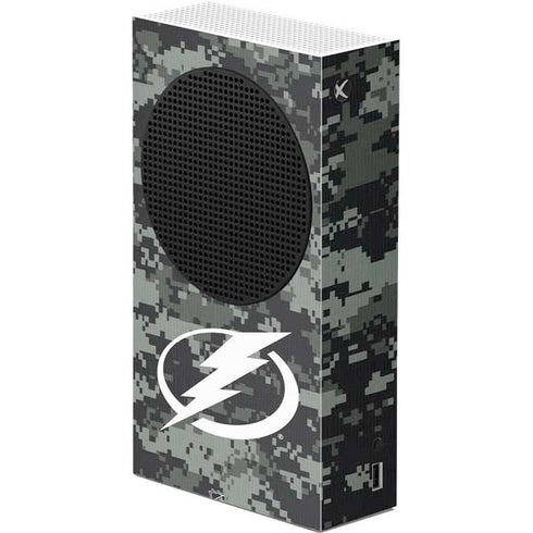 NHL Tampa Bay Lightning Camo Xbox Series S Console Skin