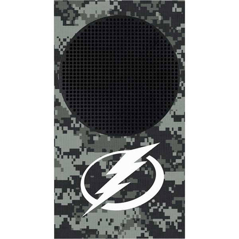 NHL Tampa Bay Lightning Camo Xbox Series S Console Skin
