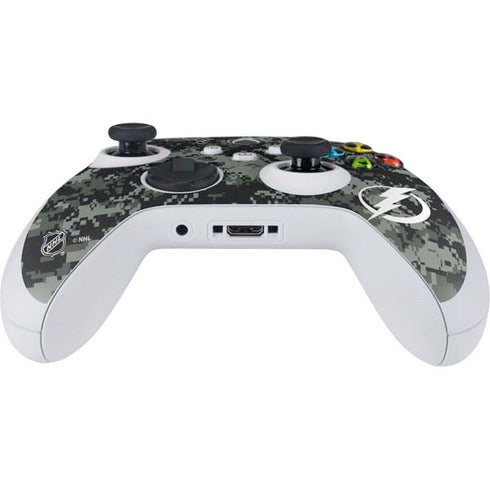 NHL Tampa Bay Lightning Camo Xbox Series S Controller Skin
