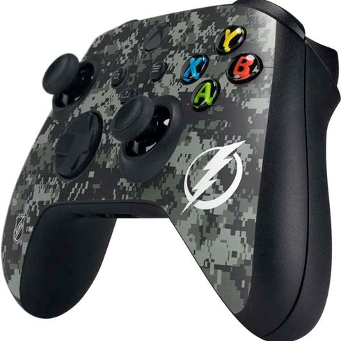 NHL Tampa Bay Lightning Camo Xbox Series X Controller Skin