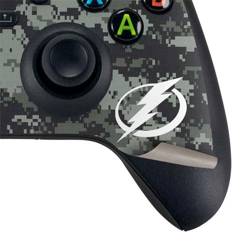 NHL Tampa Bay Lightning Camo Xbox Series X Controller Skin