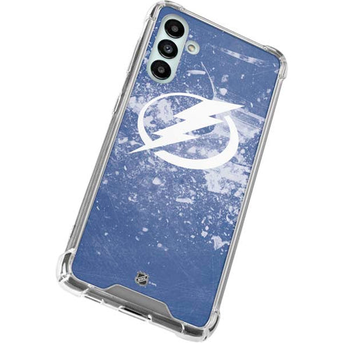 NHL Tampa Bay Lightning Frozen Galaxy A13 5G Clear Case