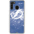NHL Tampa Bay Lightning Frozen Galaxy A21 Clear Case