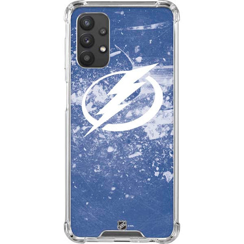NHL Tampa Bay Lightning Frozen Galaxy A32 5G Clear Case