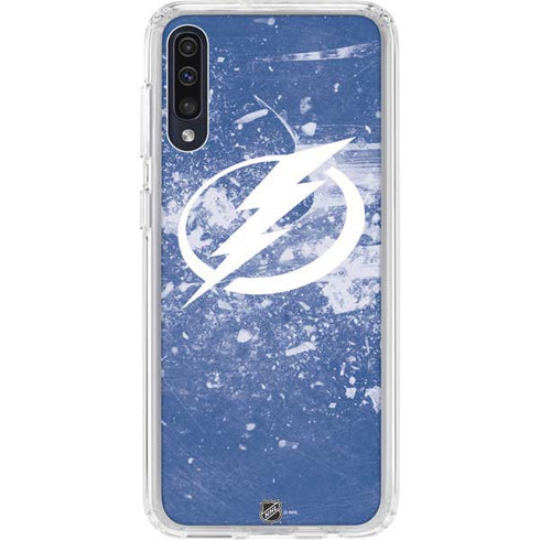 NHL Tampa Bay Lightning Frozen Galaxy A50 Clear Case