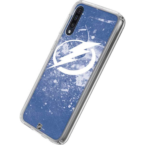 NHL Tampa Bay Lightning Frozen Galaxy A50 Clear Case