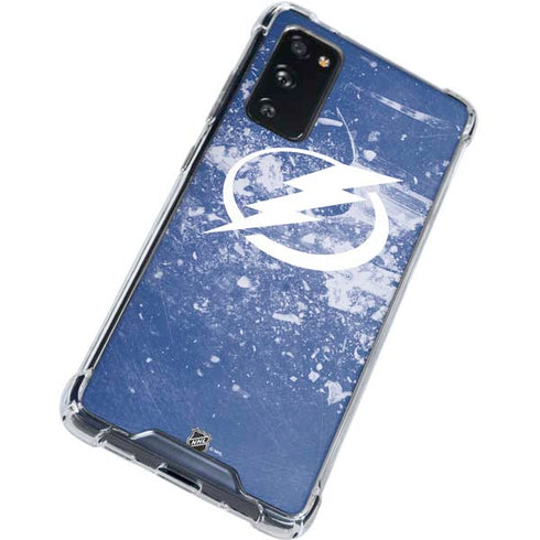 NHL Tampa Bay Lightning Frozen Galaxy S20 FE Clear Case