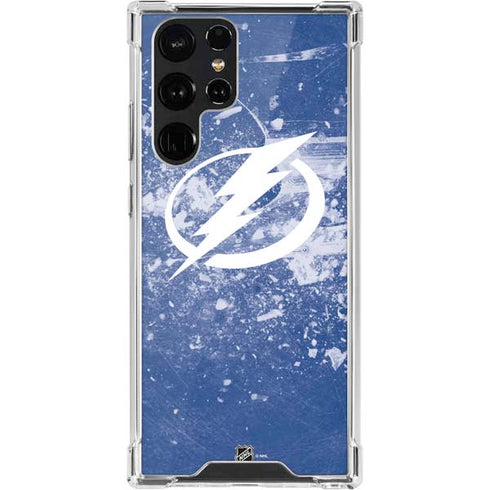 NHL Tampa Bay Lightning Frozen Galaxy S22 Ultra Clear Case