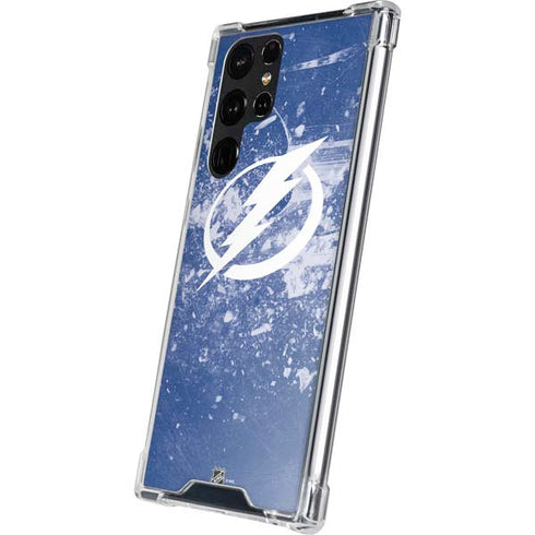 NHL Tampa Bay Lightning Frozen Galaxy S22 Ultra Clear Case
