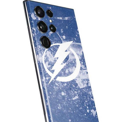 NHL Tampa Bay Lightning Frozen Galaxy S22 Ultra Skin