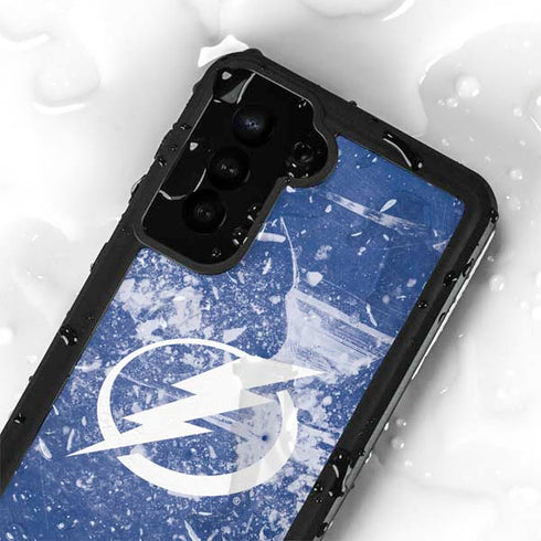 NHL Tampa Bay Lightning Frozen Galaxy S23 Plus Waterproof Case