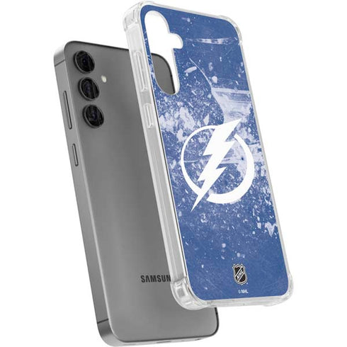 NHL Tampa Bay Lightning Frozen Galaxy S24 Plus Clear Case