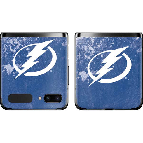 NHL Tampa Bay Lightning Frozen Galaxy Z Flip Skin