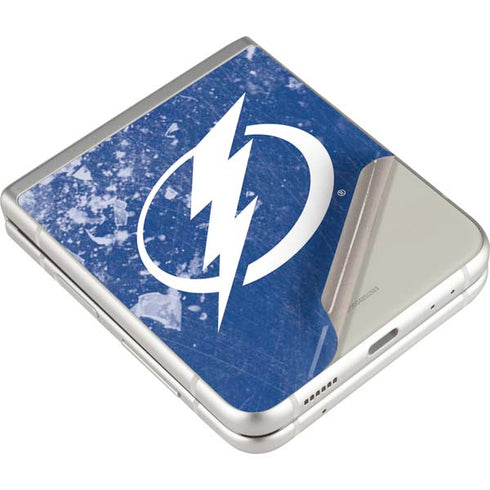 NHL Tampa Bay Lightning Frozen Galaxy Z Flip3 5G Skin