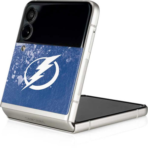 NHL Tampa Bay Lightning Frozen Galaxy Z Flip3 5G Skin