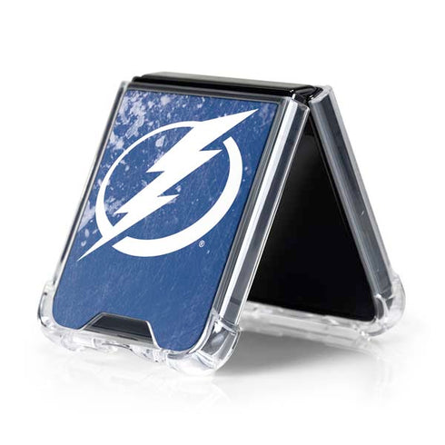 NHL Tampa Bay Lightning Frozen Galaxy Z Flip5 5G Clear Case