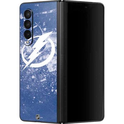 NHL Tampa Bay Lightning Frozen Galaxy Z Fold3 5G Skin