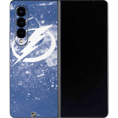 NHL Tampa Bay Lightning Frozen Galaxy Z Fold4 5G Skin