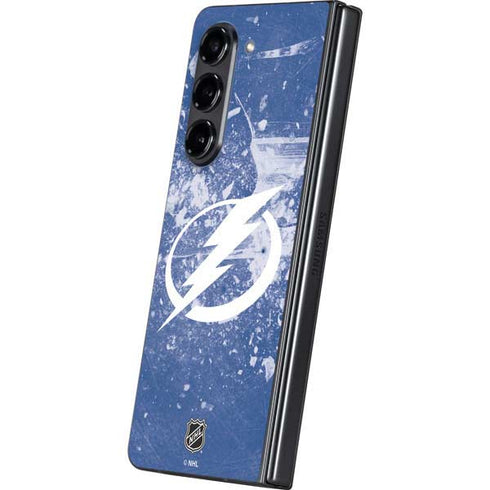 NHL Tampa Bay Lightning Frozen Galaxy Z Fold5 5G Skin