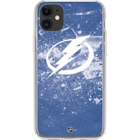 NHL Tampa Bay Lightning Frozen iPhone 11 Clear Case