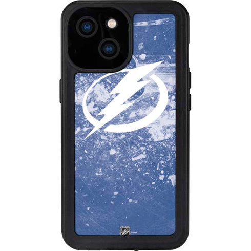 NHL Tampa Bay Lightning Frozen iPhone 13 Mini Waterproof Case