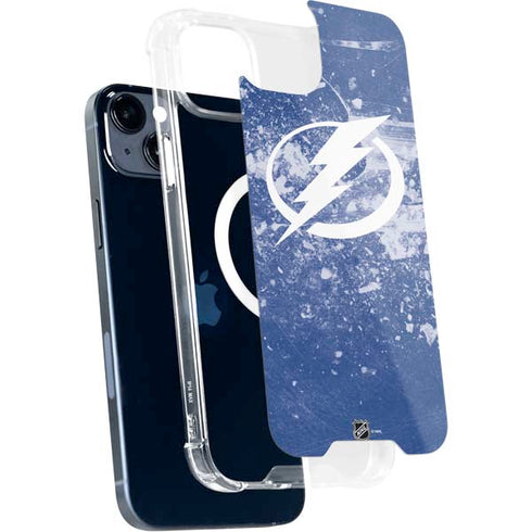 NHL Tampa Bay Lightning Frozen iPhone 15 Plus MagSafe Case