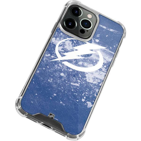 NHL Tampa Bay Lightning Frozen iPhone 15 Pro Max Clear Case