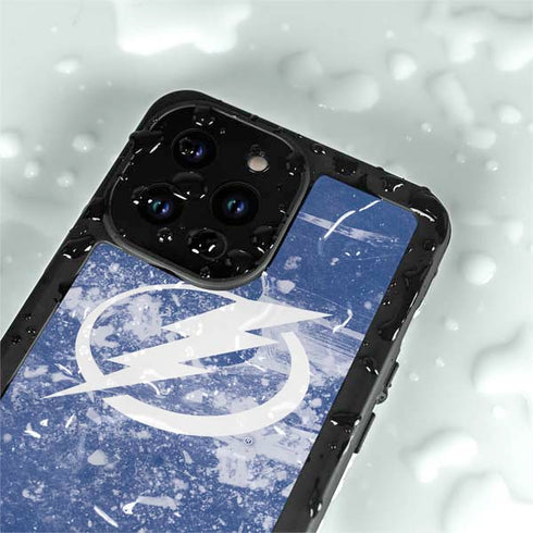 NHL Tampa Bay Lightning Frozen iPhone 14 Pro Max Waterproof Case