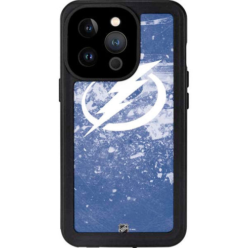 NHL Tampa Bay Lightning Frozen iPhone 14 Pro Waterproof Case
