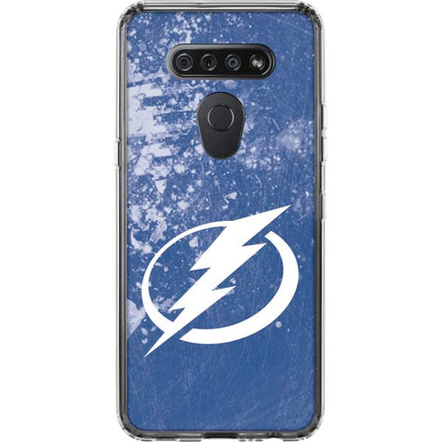 NHL Tampa Bay Lightning Frozen LG K51/Q51 Clear Case