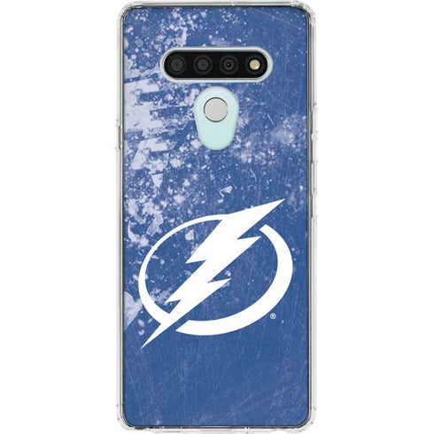 NHL Tampa Bay Lightning Frozen LG Stylo 6 Clear Case