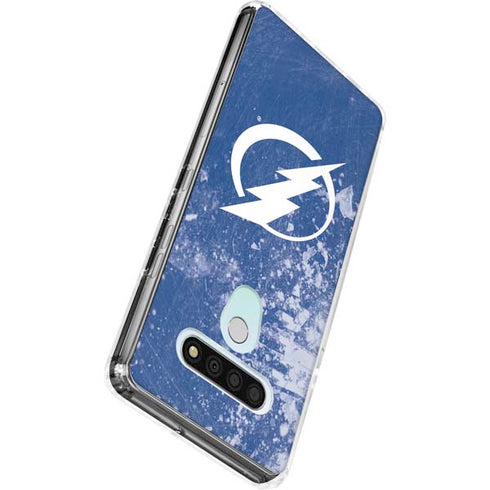NHL Tampa Bay Lightning Frozen LG Stylo 6 Clear Case