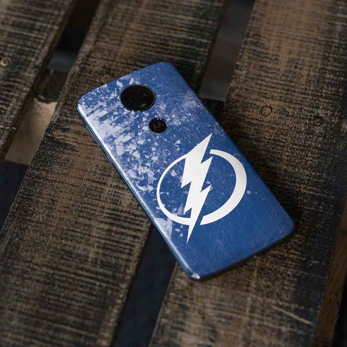 NHL Tampa Bay Lightning Frozen Moto E5 Plus Skin