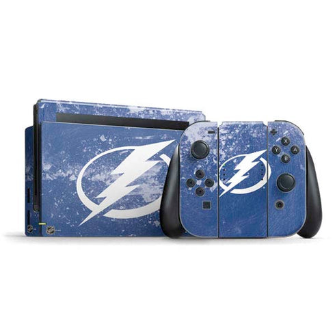 NHL Tampa Bay Lightning Frozen Nintendo Switch Bundle Skin