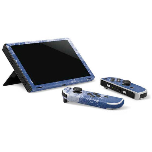 NHL Tampa Bay Lightning Frozen Nintendo Switch OLED (2021) Skin