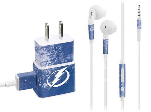 NHL Tampa Bay Lightning Frozen Phone Charger Skin