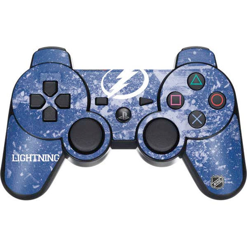 NHL Tampa Bay Lightning Frozen PS3 Dual Shock wireless controller Skin