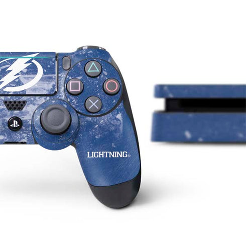 NHL Tampa Bay Lightning Frozen PS4 Slim Bundle Skin
