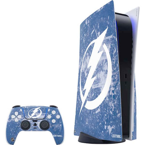 NHL Tampa Bay Lightning Frozen PS5 Bundle Skin