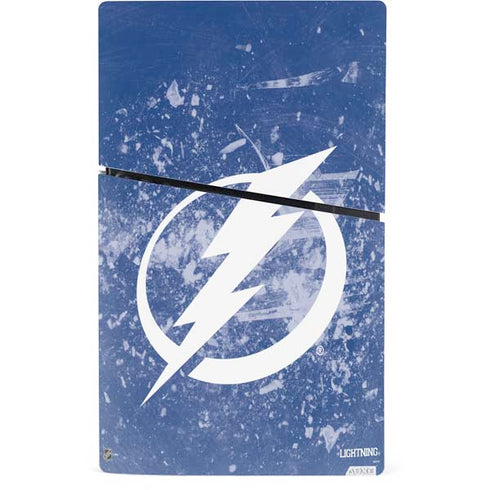 NHL Tampa Bay Lightning Frozen PS5 Slim Digital Edition Bundle Skin