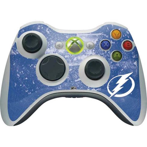NHL Tampa Bay Lightning Frozen Xbox 360 Wireless Controller Skin