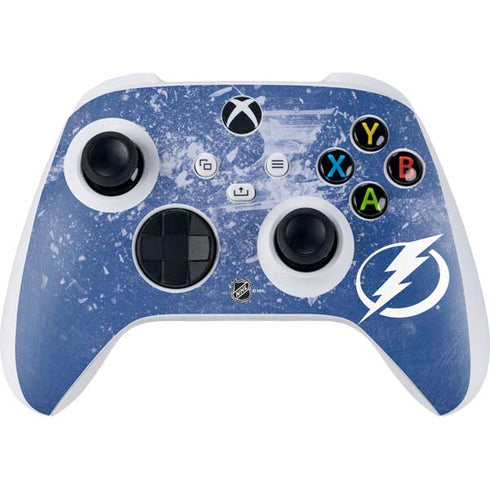 NHL Tampa Bay Lightning Frozen Xbox Series S Controller Skin