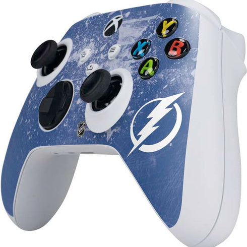 NHL Tampa Bay Lightning Frozen Xbox Series S Controller Skin