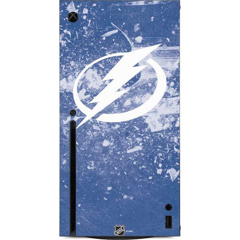 NHL Tampa Bay Lightning Frozen Xbox Series X Console Skin