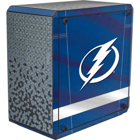 NHL Tampa Bay Lightning Jersey Cooler Master MasterBox Q300L Mini Tower Skin