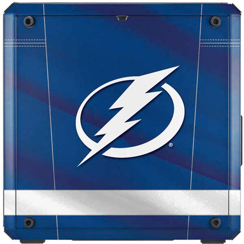 NHL Tampa Bay Lightning Jersey Cooler Master MasterBox Q300L Mini Tower Skin