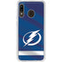 NHL Tampa Bay Lightning Jersey Galaxy A20 Clear Case