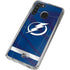 NHL Tampa Bay Lightning Jersey Galaxy A21 Clear Case