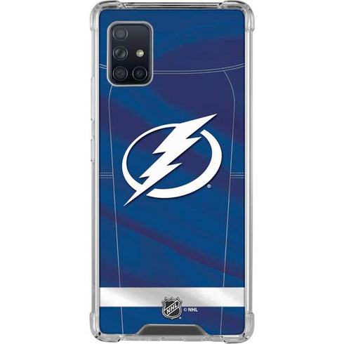 NHL Tampa Bay Lightning Jersey Galaxy A51 5G Clear Case