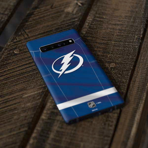 NHL Tampa Bay Lightning Jersey Galaxy S10 Plus Skin